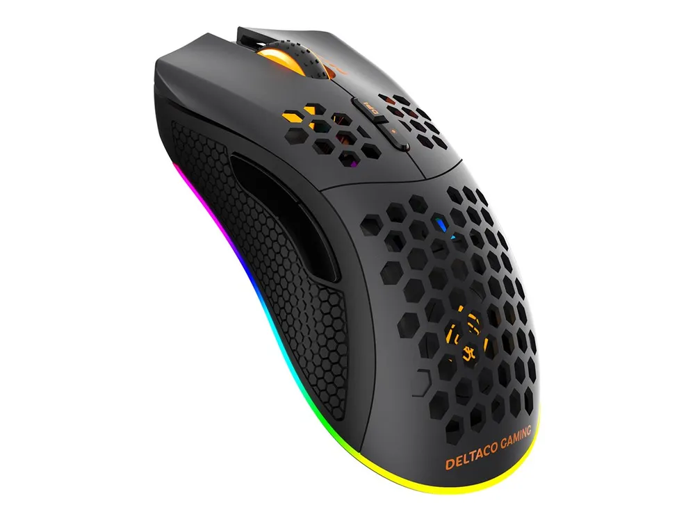 Deltaco DM220 RGB schwarz (Kabellos)