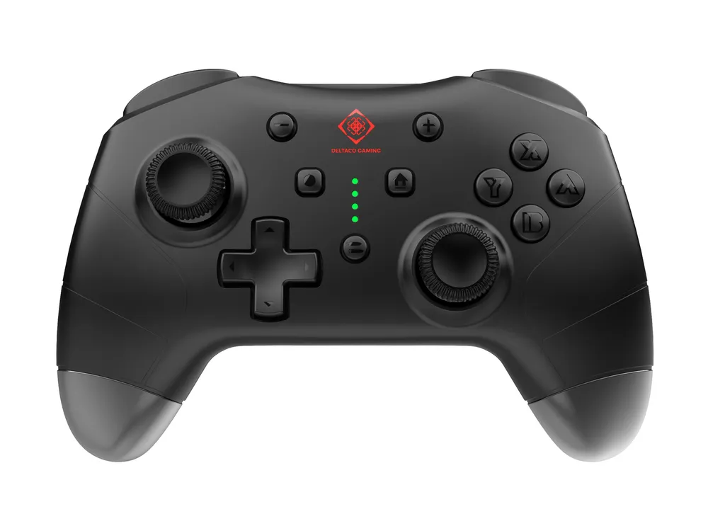 Deltaco Controller mini schwarz (Kabellos – PC / Switch / Android / iOS)