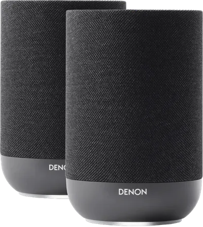 Denon Home 200 Schwarz Doppelpack