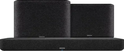 Denon Home Soundbar 550 + Denon Home 250 Doppelpack Schwarz