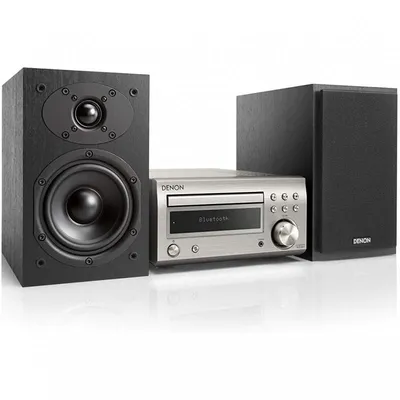 Denon DM-41 Micro Hifi Kette 60W Silber