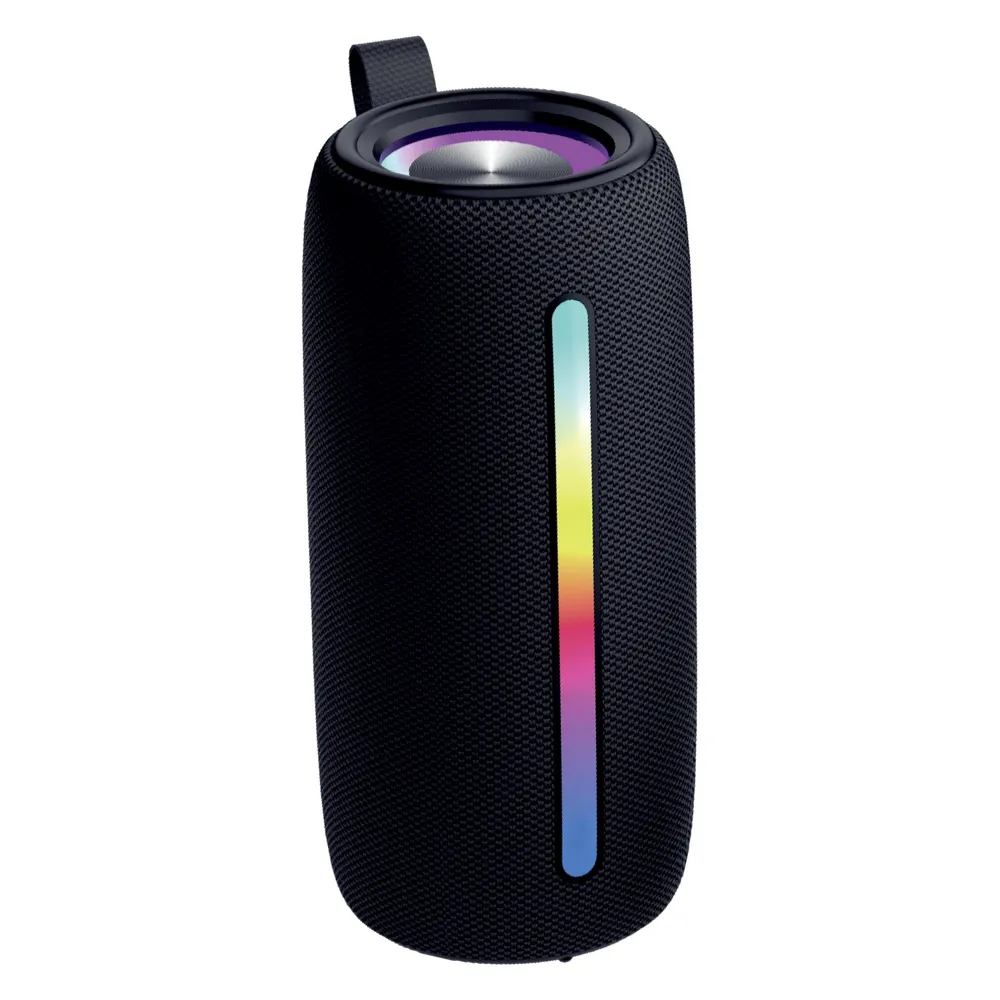 Altavoces Denver Mono Portátil Bluetooth 10W mit RGB Beleuchtung und Mikrofon
