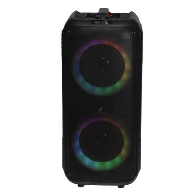 Lautsprecher Denver Party Wireless 20W Bluetooth RGB-Licht USB Mikrofon