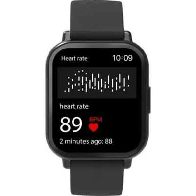 Denver SWC-176B Bluetooth GPS 1,81" LCD Schwarz Silikonarmband IP65 Pulsmesser