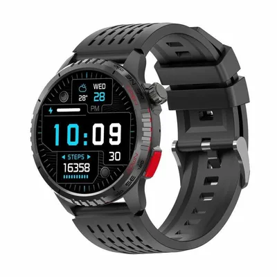 Denver SWG-345B Bluetooth GPS 47mm AMOLED Schwarz Wasserfest SpO2 Pulsmesser Blutdruck