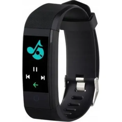 Aktivitätsarmband Denver BFH-147MK2 Bluetooth GPS Display 0,96" Schwarz Herzfrequenz- und Schlafmonitor