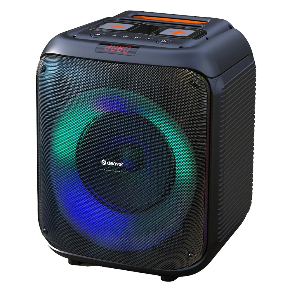 Lautsprecher Denver BPS-250 Tragbar Drahtlos 40W mit Bluetooth und LED-Anzeige