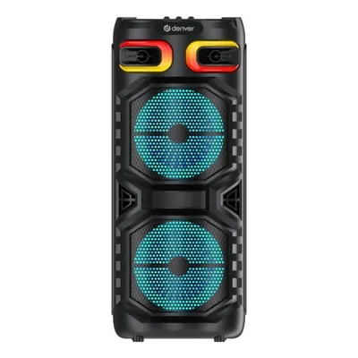 Lautsprecher Denver Party Wireless 16W Bluetooth LED für Tablet Smartphone
