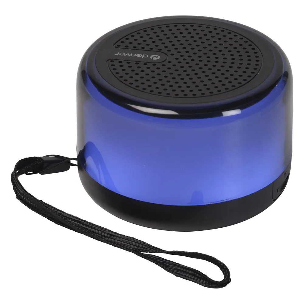 Lautsprecher Denver Zylinder kabellos 3 W mit Bluetooth