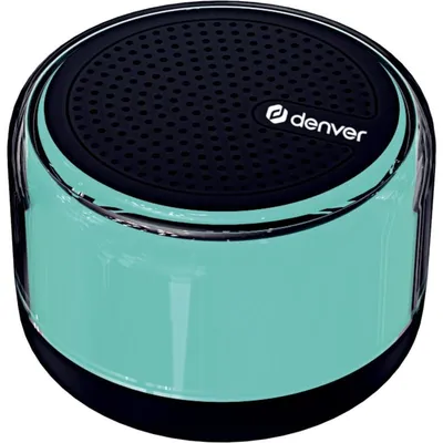 Lautsprecher Denver Zylinder kabellos 3 W mit Bluetooth, USB-C und RGB-Licht