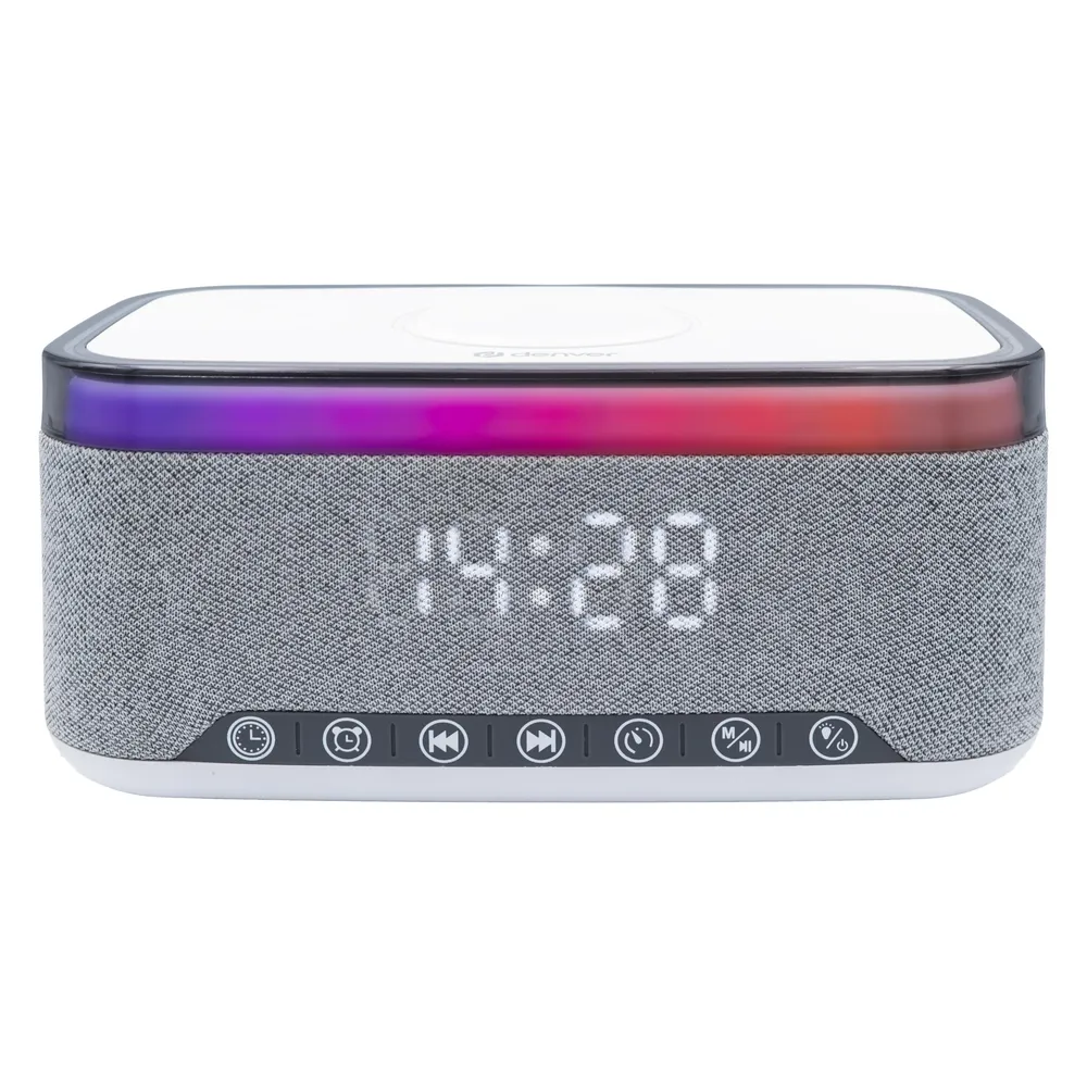 Wecker Denver CRQ-225 FM LED Multicolor Bluetooth 5.3