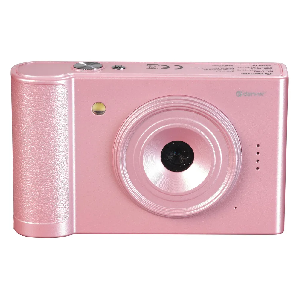 Kompaktkamera Denver DCA-4811RO 48MP Zoom 8x USB-C Rosa