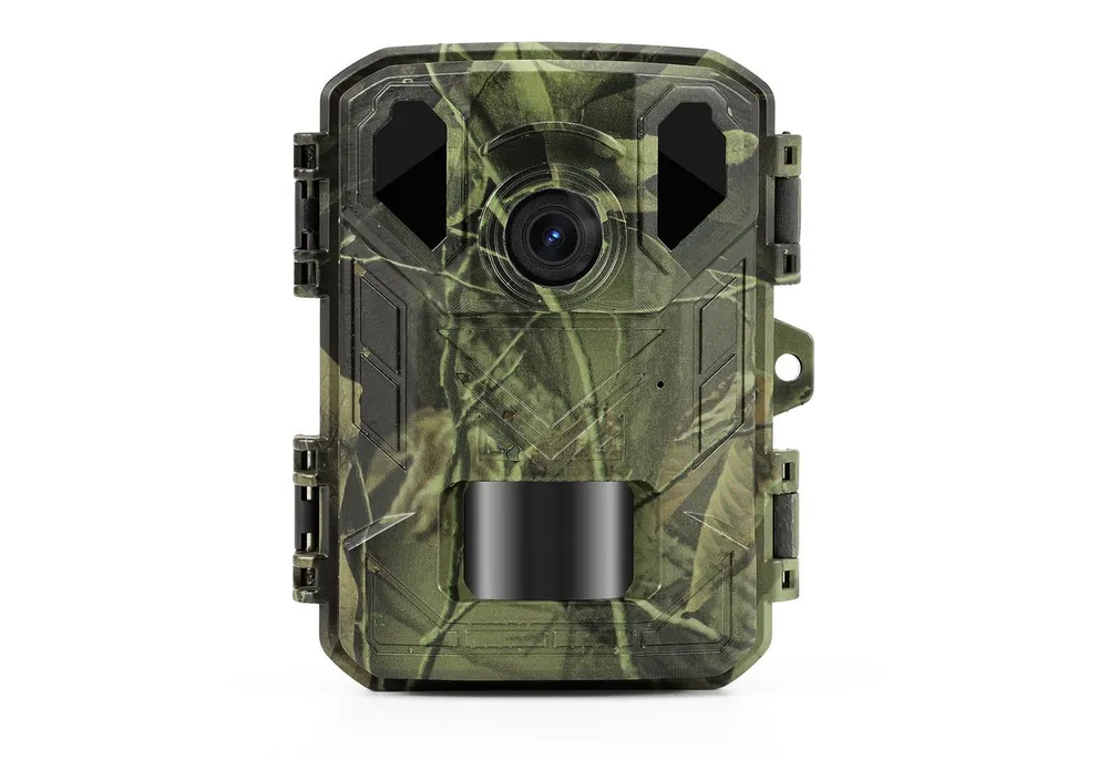 Denver Wildkamera WCS-5023 (Outdoor, Packung, 1-tlg., 1x Denver WCS-5023 Mini Wildkamera inkl. Befestigungsgurt, Wahlweise Netz-oder Batteriebetrieb, mit 2" LCD-Display & IP66 Schutz)