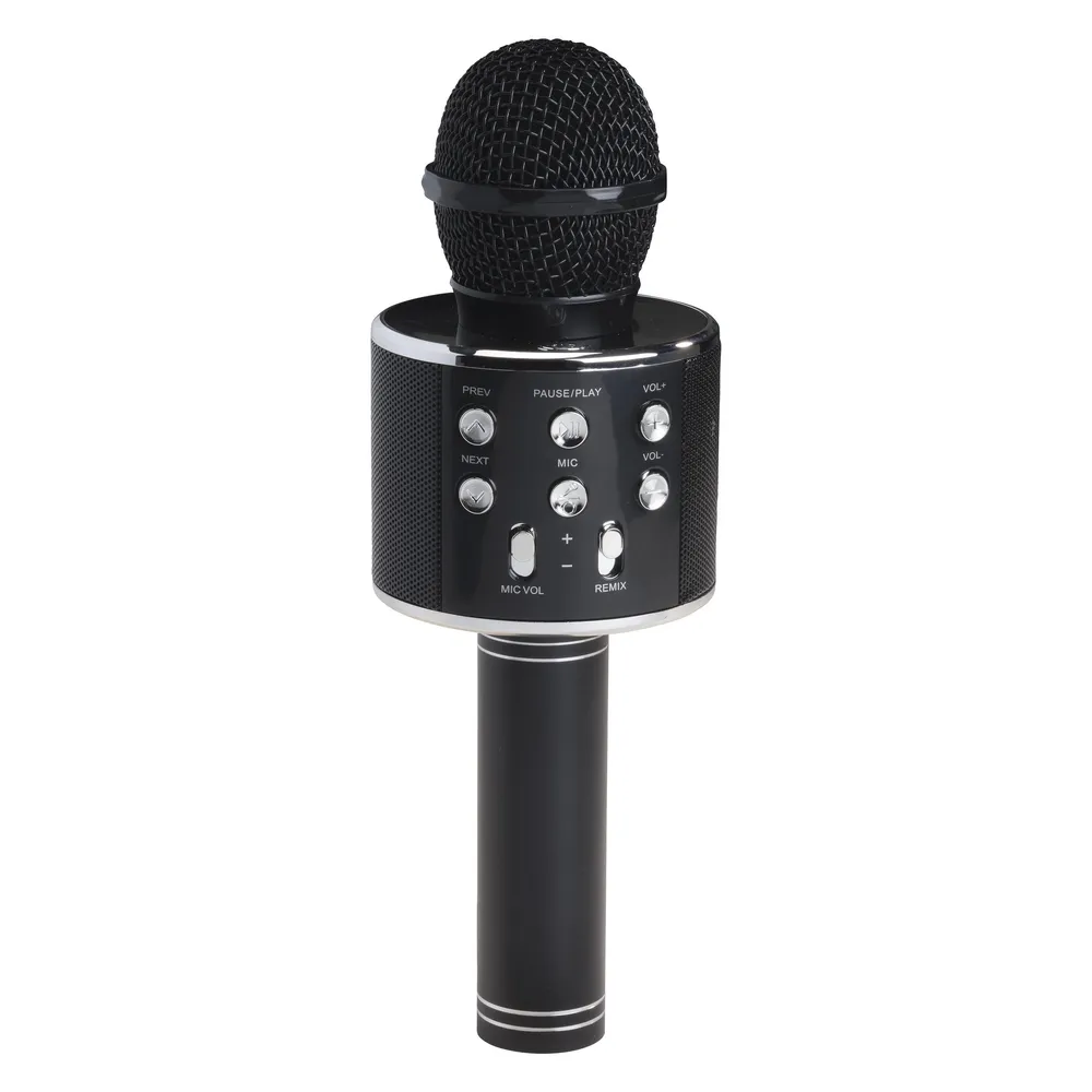 Mikrofon Denver KMS-20BMK2 kabellos Bluetooth 3,5 mm mit integriertem Lautsprecher