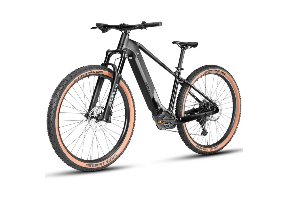 DERUIZ E-Bike Mountainbike 29 Zoll, 180km, 110Nm Mittelmotor, Bluetooth, Lockout-Federgabel, 11 Gang SHIMANO CUES ASLU6000T1R Schaltwerk, Kettenschaltung, Mittelmotor, 720 Wh, (6 Stufen, Trittfrequenz- und Drehmomentsensor, bis zu 170 kg), mit Anfahrhilfe, Haltefunktion, Elektrofahrrad für Damen und Herren