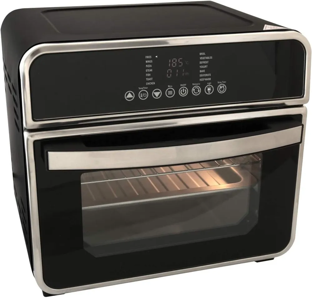 DESKI Minibackofen DESKI Mini Backofen Heißluft Ofen Grill Fritteuse 15 Liter 1600 Watt