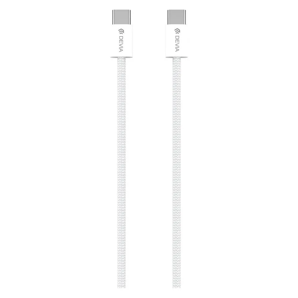 Devia Kabel Smart PD USB-C - USB-C 1,0 m 60W 3A weiss