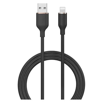 Devia Kabel Jelly USB - Lightning 1,2 m 2,4A schwarz