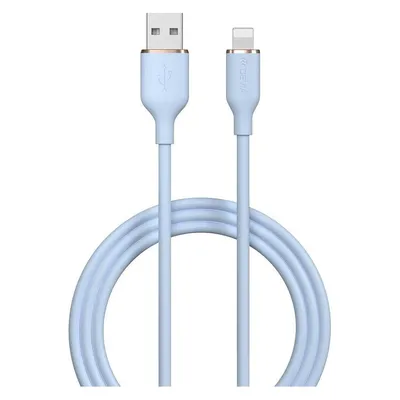 Devia Kabel Jelly USB - Lightning 1,2 m 2,4A blau