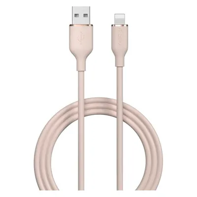 Devia Kabel Jelly USB - Lightning 1,2 m 2,4A rosa