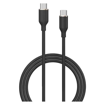 Devia Kabel Jelly USB-C - USB-C 1,2 m 60W schwarz