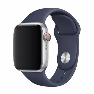 Devia Deluxe Sportband Marineblaues Sportarmband für Apple Watch 38/40 mm