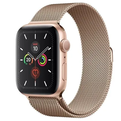 Devia Elegantes Milanese Loop Roségoldarmband für Apple Watch 42/44 mm