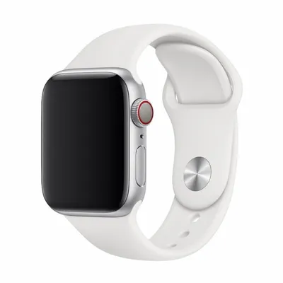 Devia Deluxe Sportband, weißes Sportarmband für Apple Watch 42/44 mm