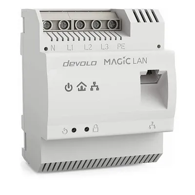 Devolo Magic 2 LAN DINrail 2400 Mbit/s Ethernet/LAN Weiß 1 Stück(e)