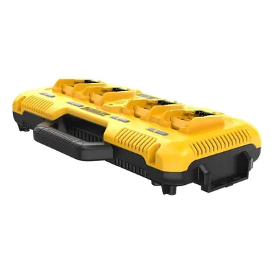 Schnelllader quadruple DeWalt DCB104-QW für Li-Ion XR und FLEXVOLT Batterien