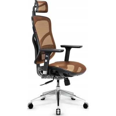 Bürostuhl Ergonomisch Diablo Chairs V-Basic Orange