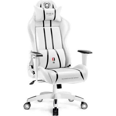Gaming Stuhl Diablo Chairs X-One 2.0 Weiß 150 kg