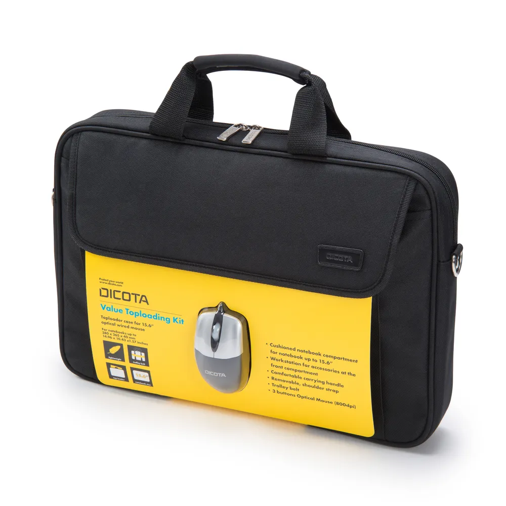 Dicota Value Toploading Kit | d30805 | Notebook-Tasche - 39.6 cm (15.6")