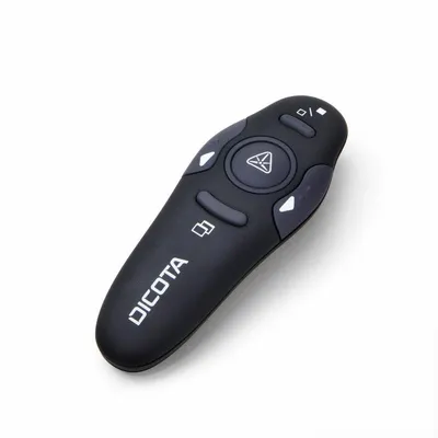 Drahtloser Präsentationspointer DICOTA D30933 RF USB 10 m Schwarz