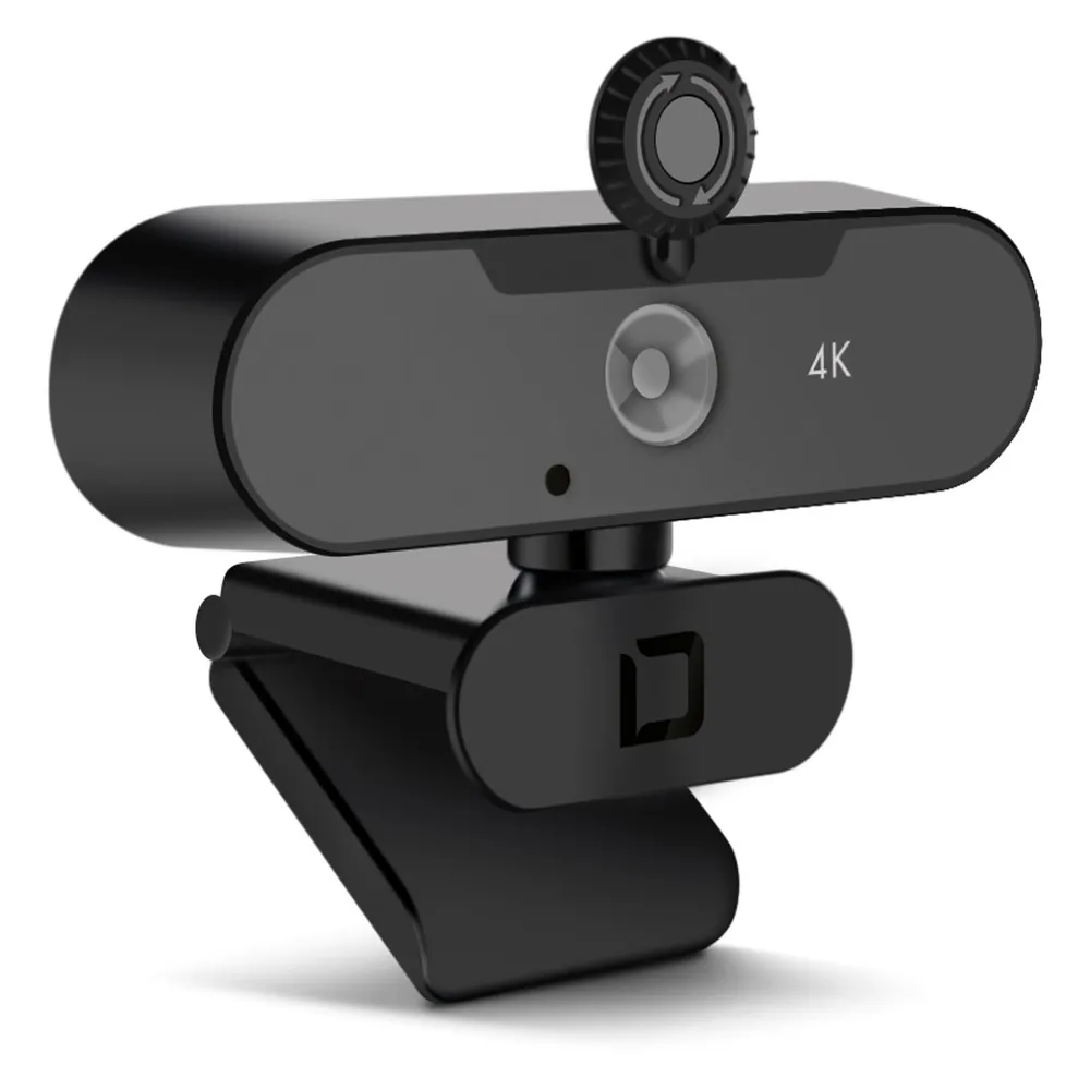 Webcam DICOTA D31888 4K 60 fps mit Privatsphärenabdeckung