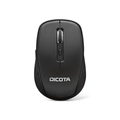 Ratón Dicota D31980 Bluetooth 1600 DPI Ambidextrous Schwarz 5 Tasten
