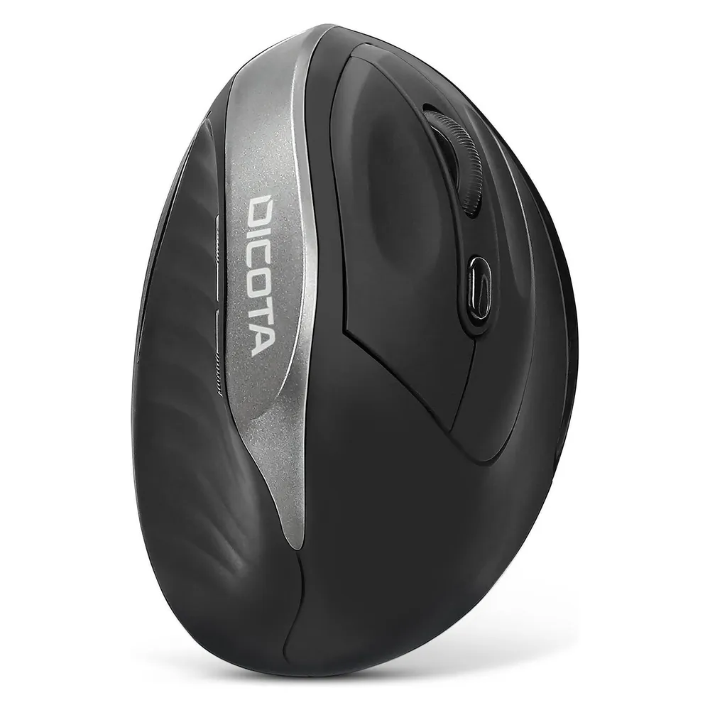 Ratón DICOTA D31981 Bluetooth 1600 DPI Schwarz Ergonomie Rechtshänder