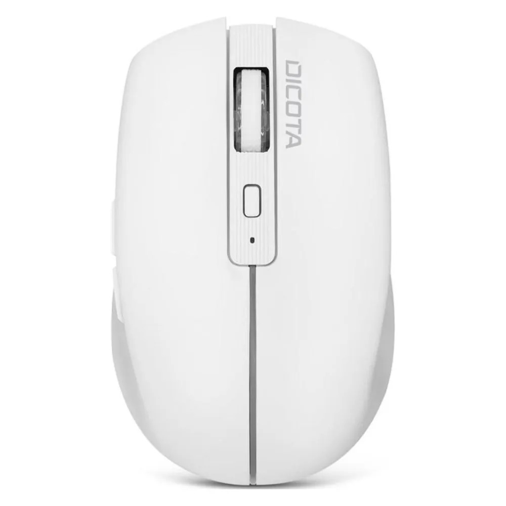 Maus DICOTA D32044 RF Wireless Bluetooth 1600 DPI Weiß Wiederaufladbar