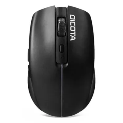 Ratón DICOTA D32044B Bluetooth RF 1600DPI Schwarz Wiederaufladbar Ambidextrous