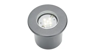 Die Bold 24V-Garten Aluminium LED Bodenbauleuchte, DC 24 V, 1 W, 3000 K