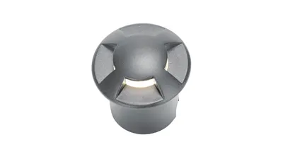 Die Bold Aluminium LED Bodenleuchte, DC 24V, 1W,3000K