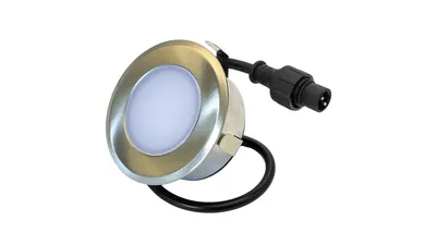 Die Bold Edelstahl LED Bodenleuchte, DC 24V, 1.2W, dimmbar, 3000K