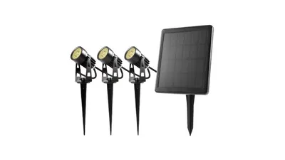 Die Bold SIMON LED Solar, IP65, 3000 K, SP 6V, 3er Set