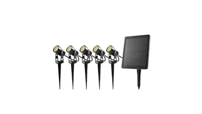 Die Bold SIMON LED Solar, IP65, 3000 K, SP 6V, 5er Set