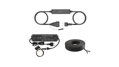 Die Bold Smart Home Set 24V-Garten mit Homematic IP Schalt-Mess-Kabel - außen, Kabel und Trafo
