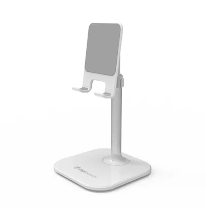 DigiPower Smartphone-Halterung Höhenverstellbarer Smartphone- und Tablet-Ständer, bis 25cm Diagonale, (höhenverstellbar, für Handy und Tablet)