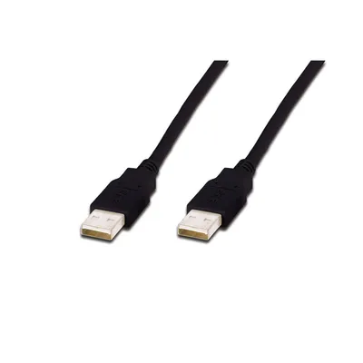 Digitus AK-300100-010-S USB Kabel 1 m USB A Schwarz