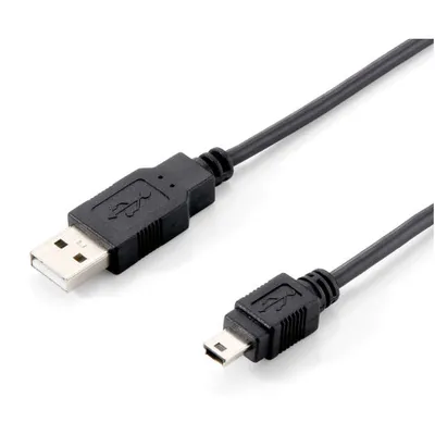Digitus AK-300108-010-S USB Kabel 1 m USB A Mini-USB B Schwarz
