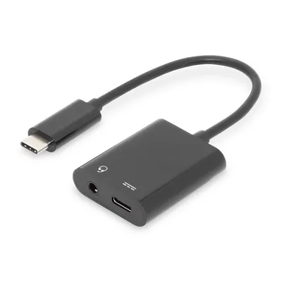 Digitus AK-300400-002-S laptop-dockingstation & portreplikator USB 3.2 Gen 1 (3.1 Gen 1) Type-C Schwarz