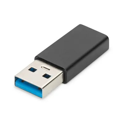 Adapter Digitus USB-C USB 3.0 5 Gbit/s 15 W Aluminium